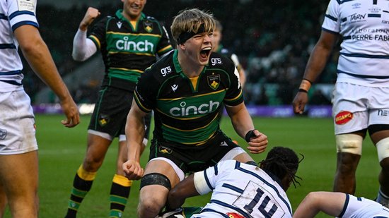 Henry Pollock of Northampton Saints