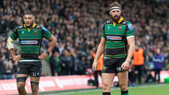 Wood and Ludlam play at Franklin's Gardens