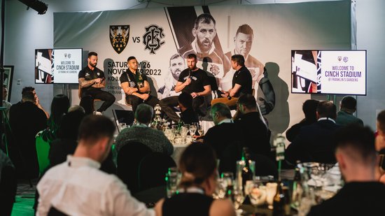 The Barbarians luncheon at Franklin’s Gardens