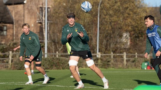 Alex Coles of Northampton Saints