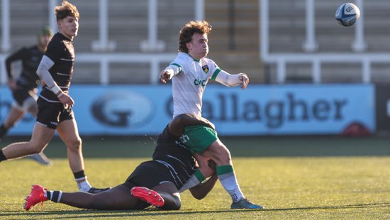 Northampton Saints U18 Academy against Newcastle Falcons, January 2025