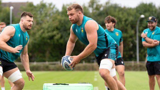 Callum Chick of Northampton Saints