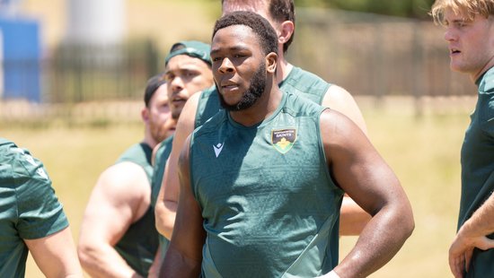 Emmanuel Iyogun of Northampton Saints