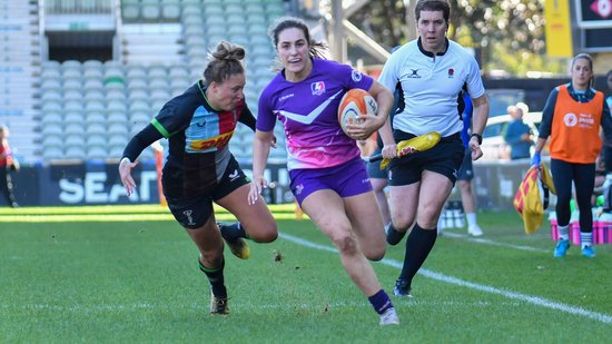 Bo Westcombe-Evans scores for Loughborough Lightning