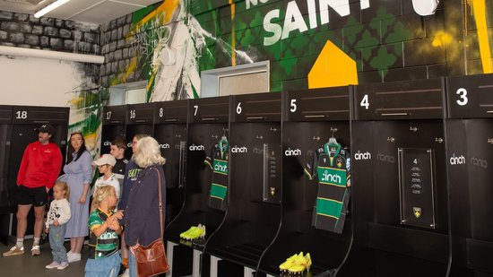 Northampton Saints stadium tours.