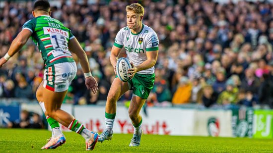 Fin Smith of Northampton Saints