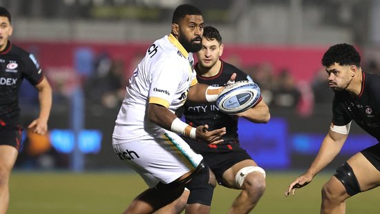 Temo Mayanavanua of Northampton Saints