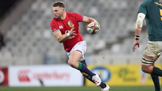 Dan Biggar plays for the Lions in South Africa
