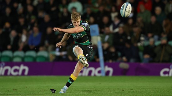 Fin Smith of Northampton Saints