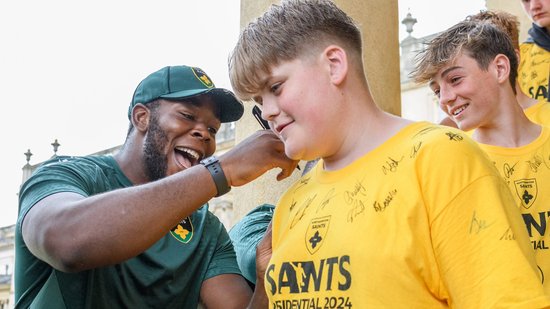 Northampton Saints Community residential camps at Stowe School.