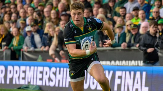 Tommy Freeman of Northampton Saints