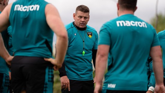 Lee Radford of Northampton Saints