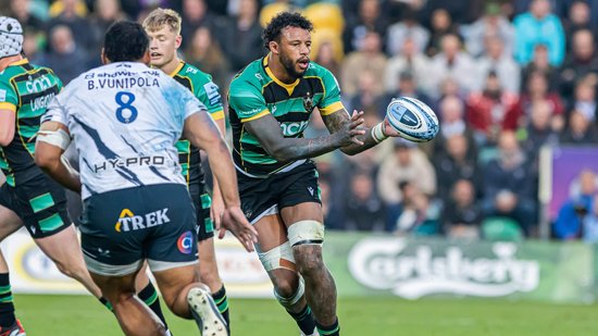 Courtney Lawes of Northampton Saints