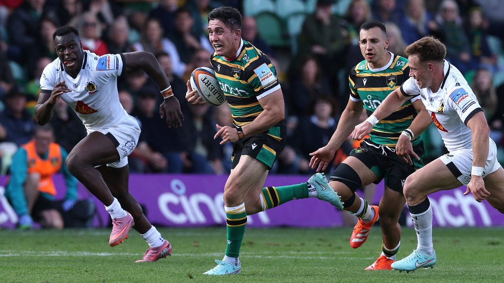Northampton Saints’ Anthony Belleau during the 2025/26 season.