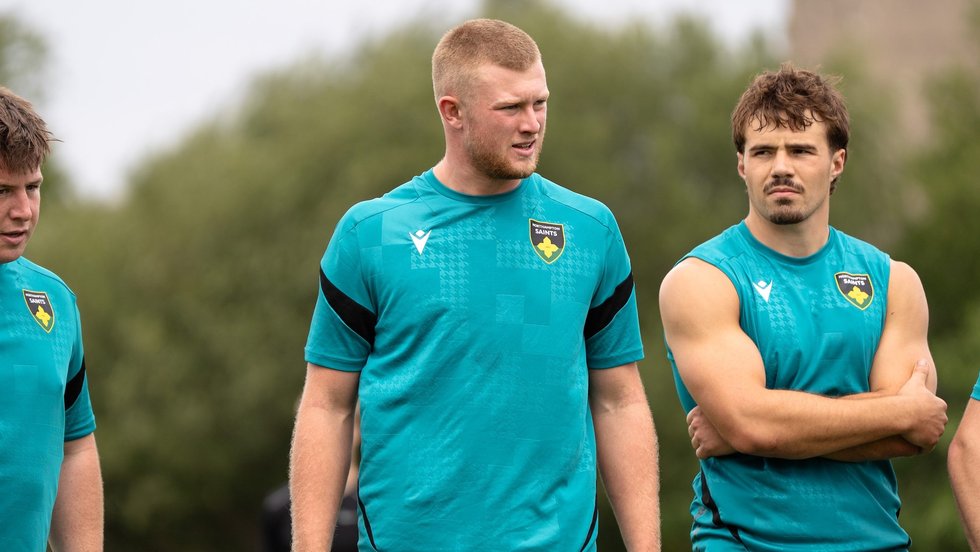 Jack Lawrence of Northampton Saints