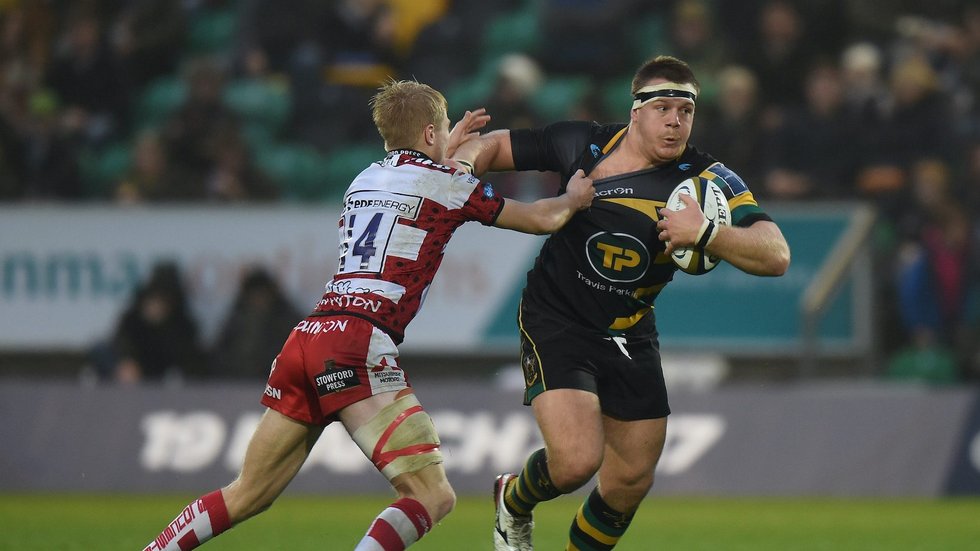 Northampton Saints' Paul Hill during the 2016/17 season