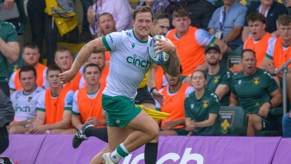 Northampton Saints’ Tom Seabrook during the 2024/25 season.