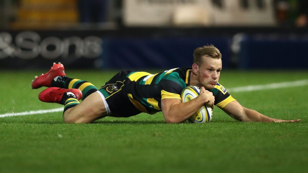 Northampton Saints' Rory Hutchinson during the 2016/17 season