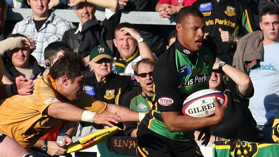 Northampton Saints' Courtney Lawes during the 2007/08 season