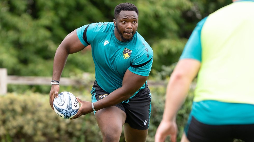 Cleopas Kundiona of Northampton Saints