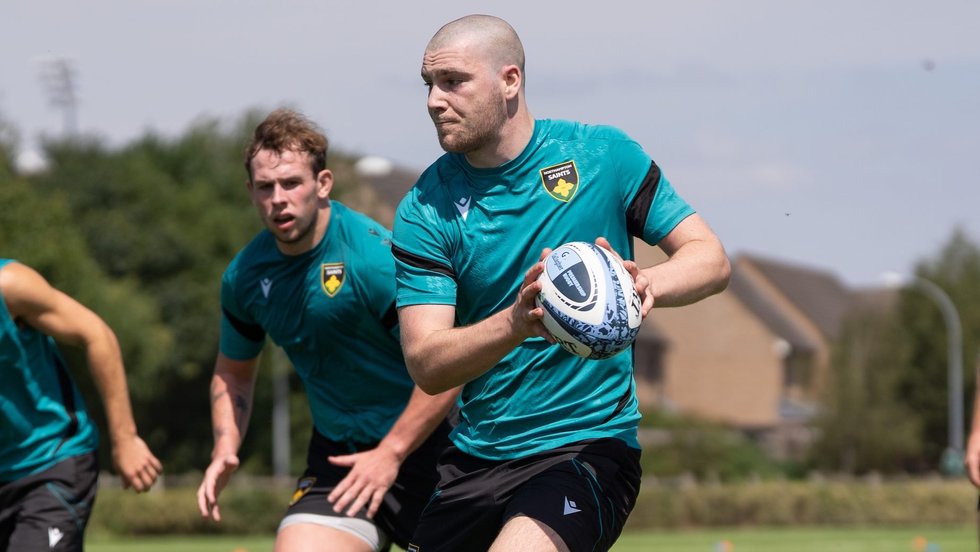 Archie Appleby of Northampton Saints
