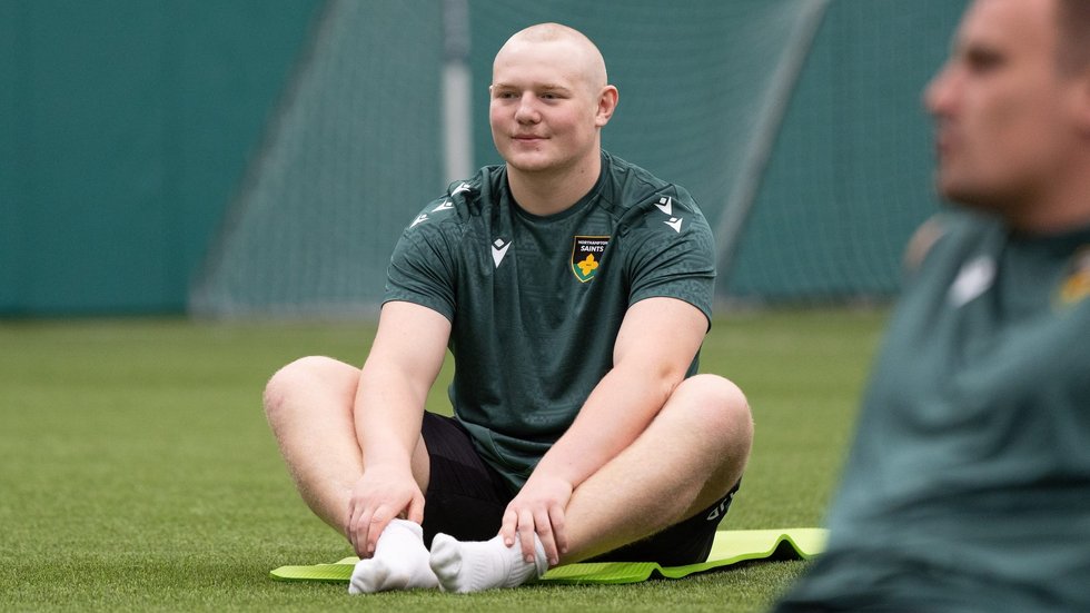 Northampton Saints’ Tom Dye during the 2024/25 season.