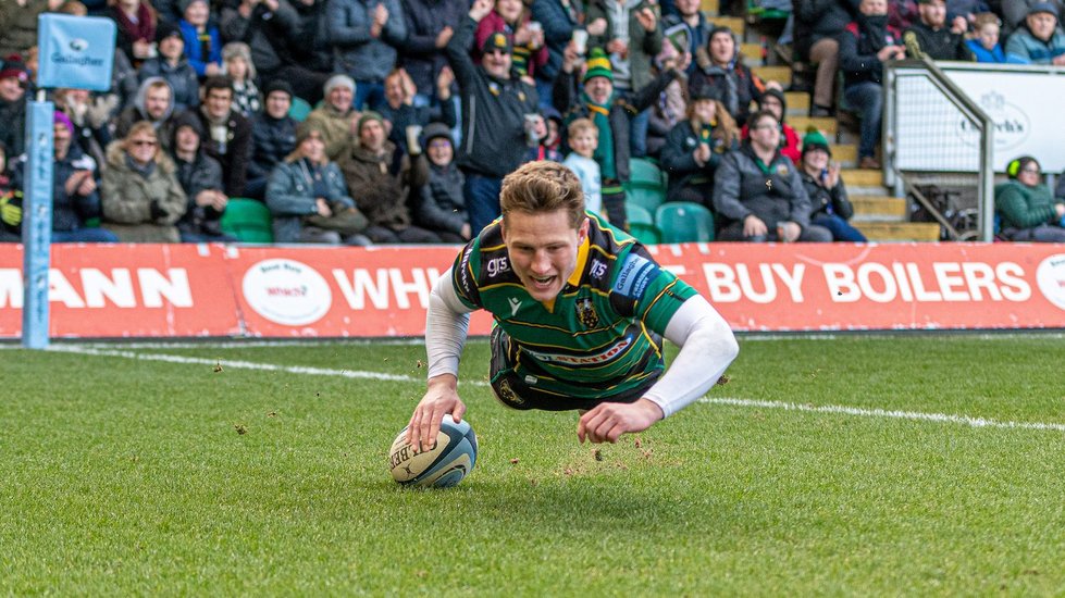 Northampton Saints' Fraser Dingwall during the 2019/20 season