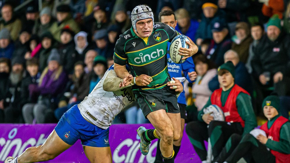 Curtis Langdon of Northampton Saints