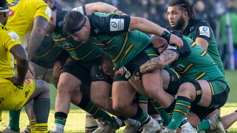 Northampton Saints’ Ethan Waller during the 2022/23 season.