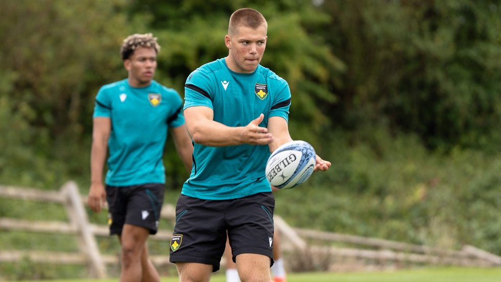 Freddie St John of Northampton Saints