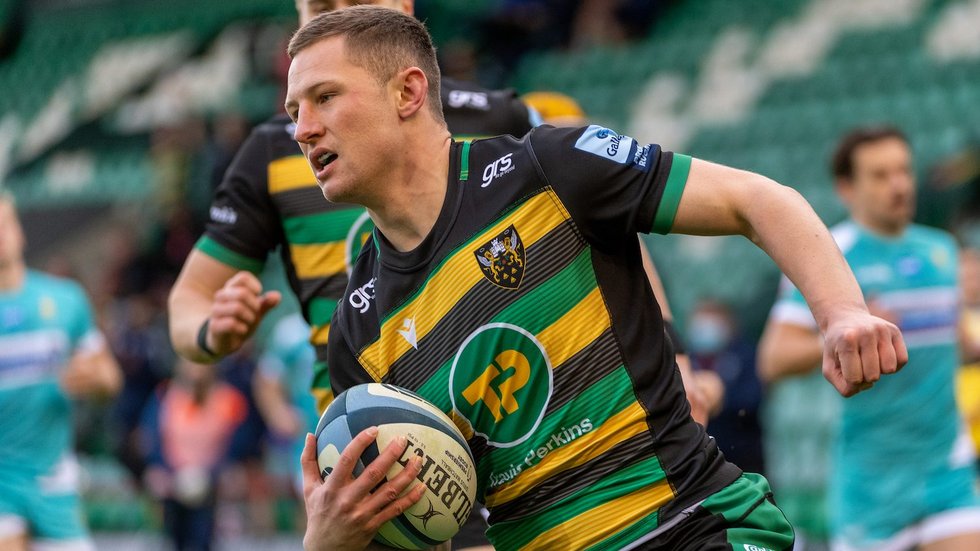 Northampton Saints' Fraser Dingwall during the 2020/21 season