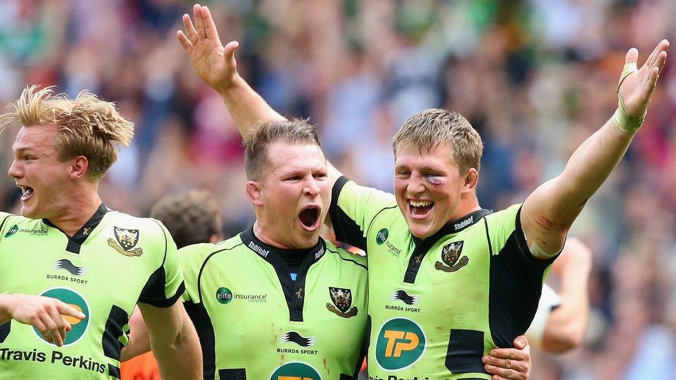 Northampton Saints' Alex Waller during the 2013/14 season.