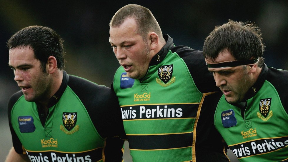 Steve Thompson was inducted into Northampton Saints’ Hall of Fame in 2022.