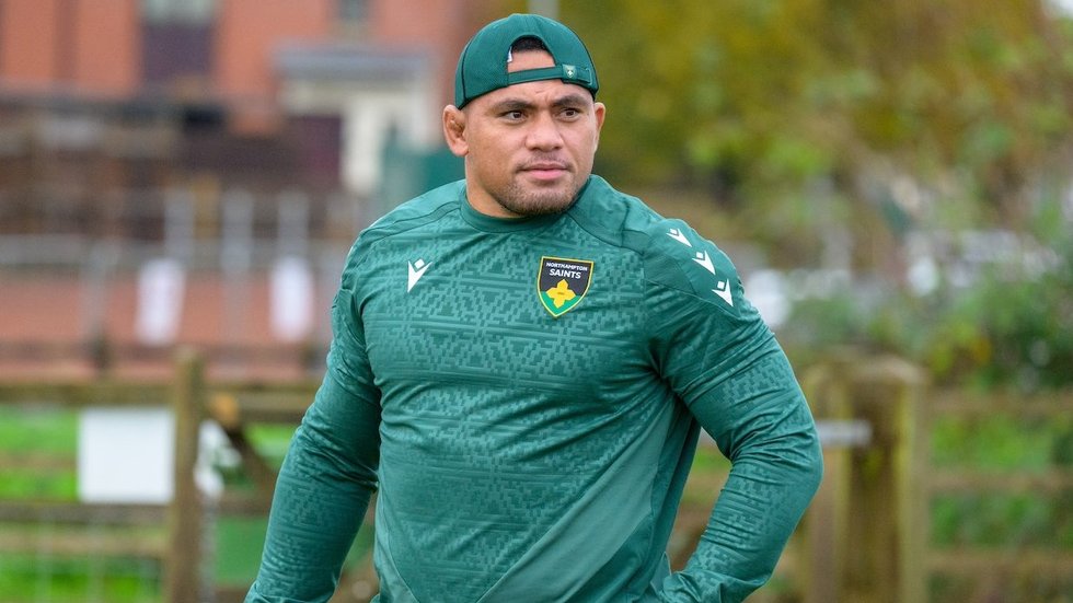 Northampton Saints’ Iakopo Mapu during the 2024/25 season.