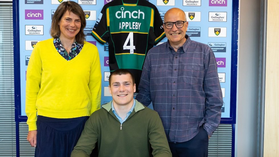 Northampton Saints’ Archie Appleby.