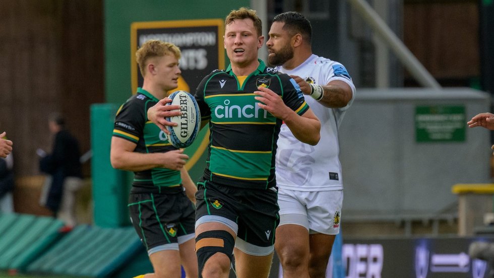 Northampton Saints’ Fraser Dingwall during the 2024/25 season.