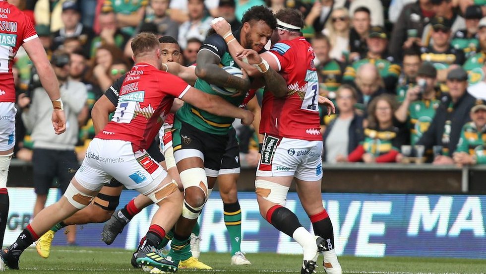 Northampton Saints’ Courtney Lawes during the 2022/23 season.