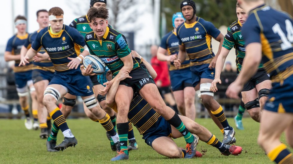 Northampton Saints' Ethan Grayson during the 2019/20 season