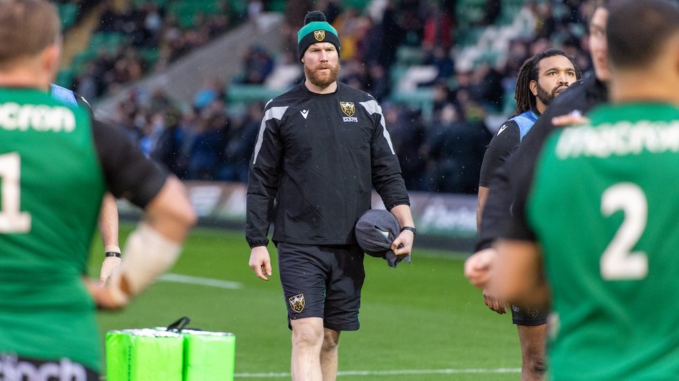 Northampton Saints’ coach James Craig