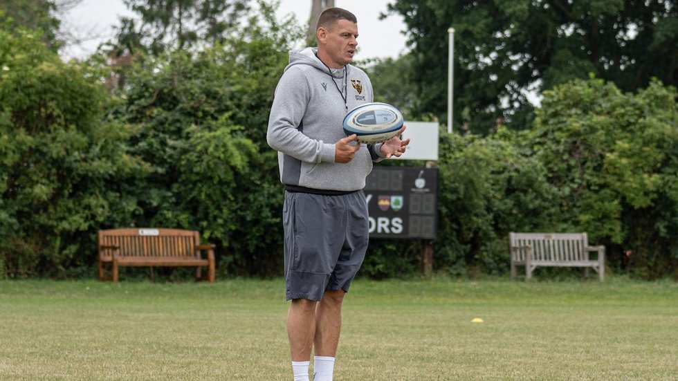 Northampton Saints’ coach Lee Radford