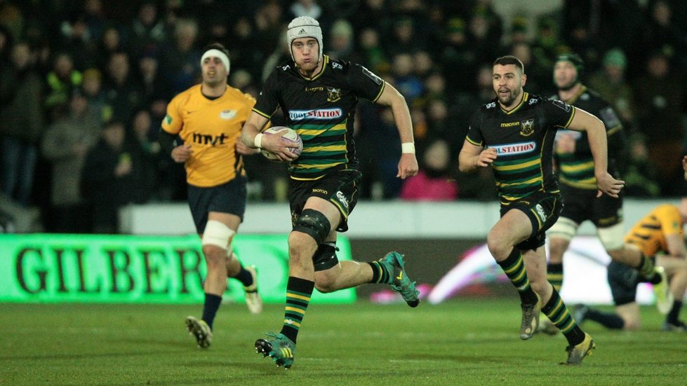 Northampton Saints' Alex Coles during the 2018/19 season