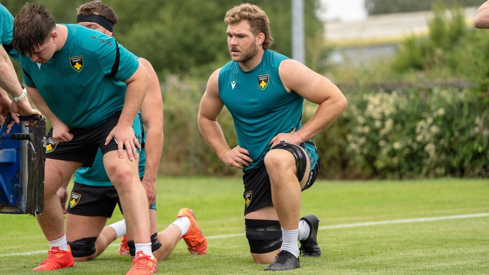 Angus Scott-Young of Northampton Saints