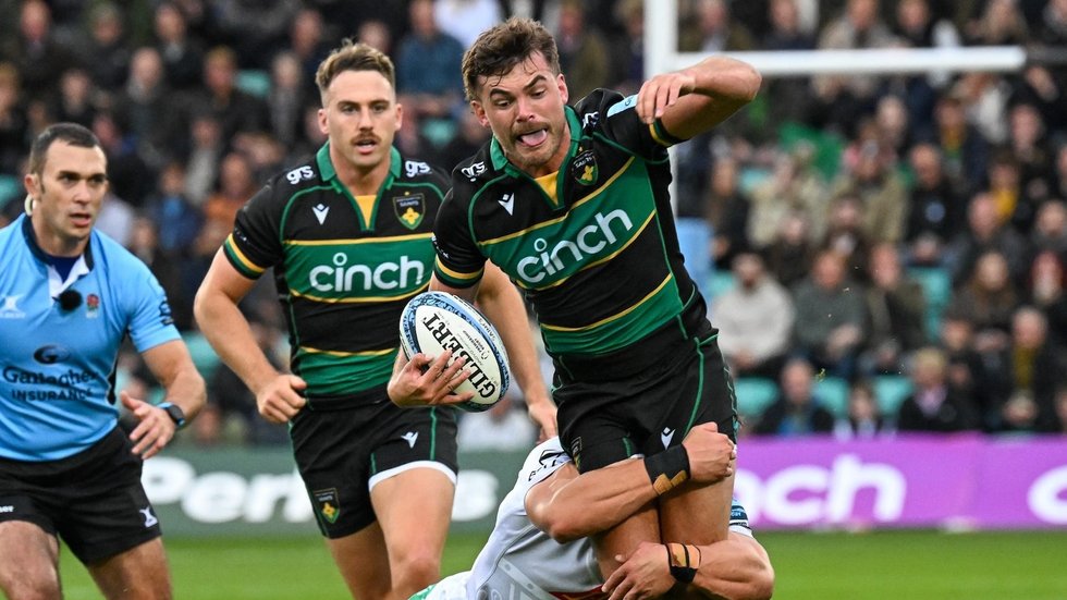 Northampton Saints’ George Furbank during the 2024/25 season.