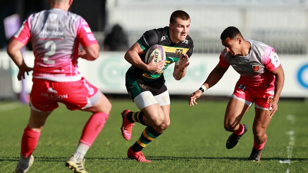 Northampton Saints' Ollie Sleightholme during the 2020/21 season