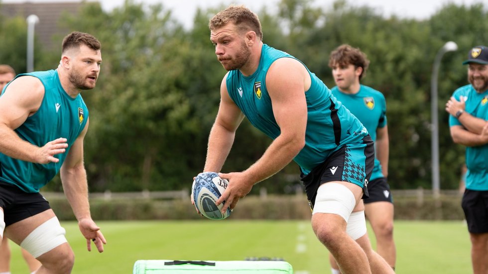 Callum Chick of Northampton Saints