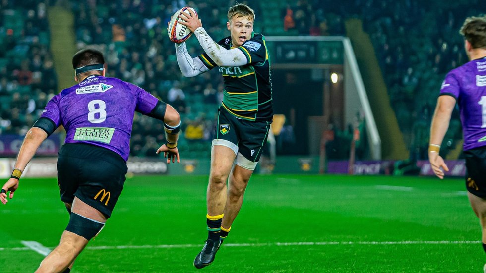 Northampton Saints’ Tom Litchfield during the 2024/25 season.