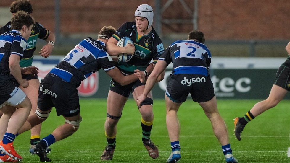 Northampton Saints’s Jack Lawrence during the 2024/25 season.