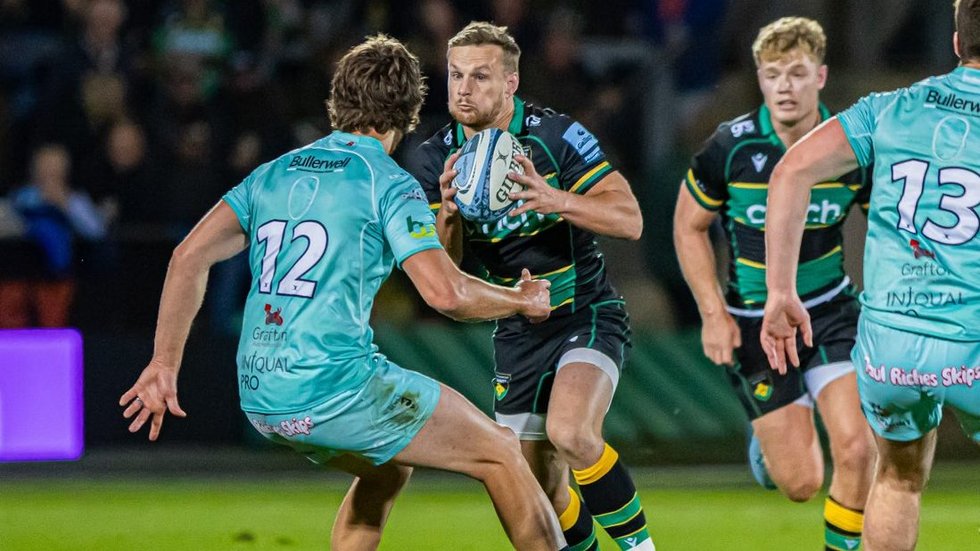 Northampton Saints’ Rory Hutchinson during the 2024/25 season.