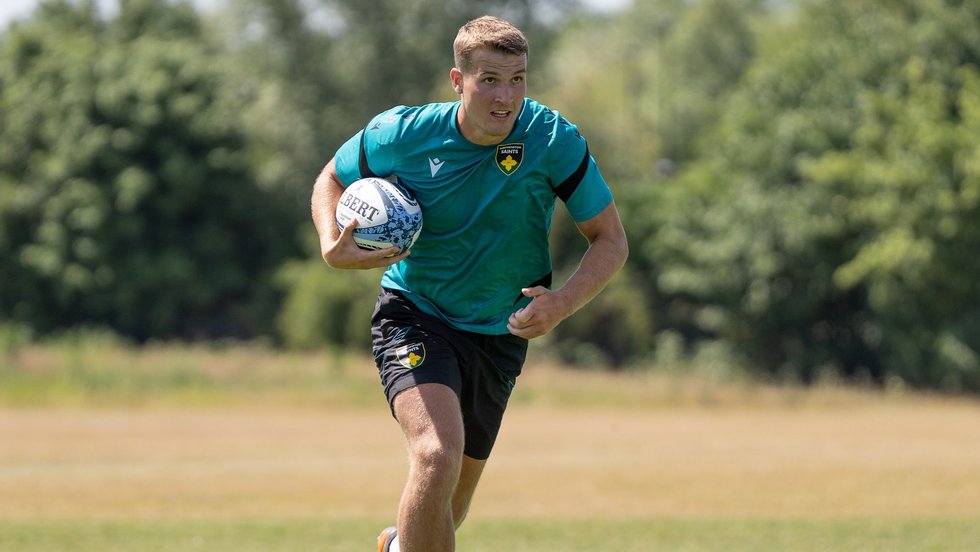 Will Glister of Northampton Saints