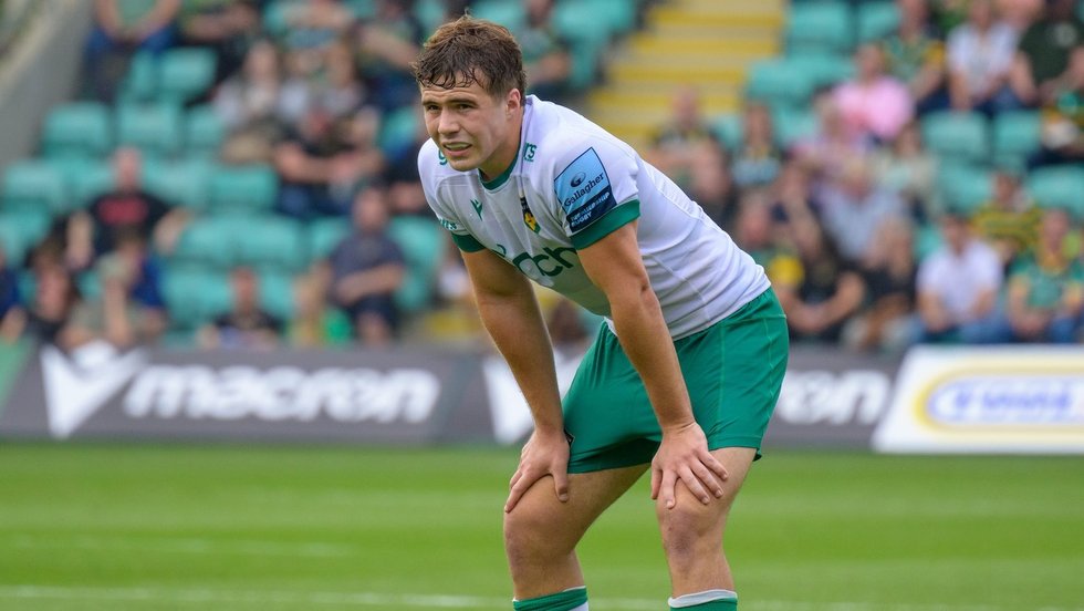 Northampton Saints’ Toby Thame during the 2024/25 season.